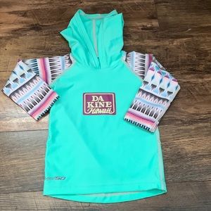 Dakine Hawaii Girls UPF 50 Rashguard Top Size 2T